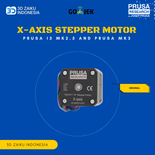 Original Prusa i3 MK2.5 and Prusa MK3 X-Axis Stepper Motor